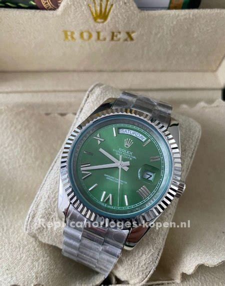 rolex groene wijzerplaat